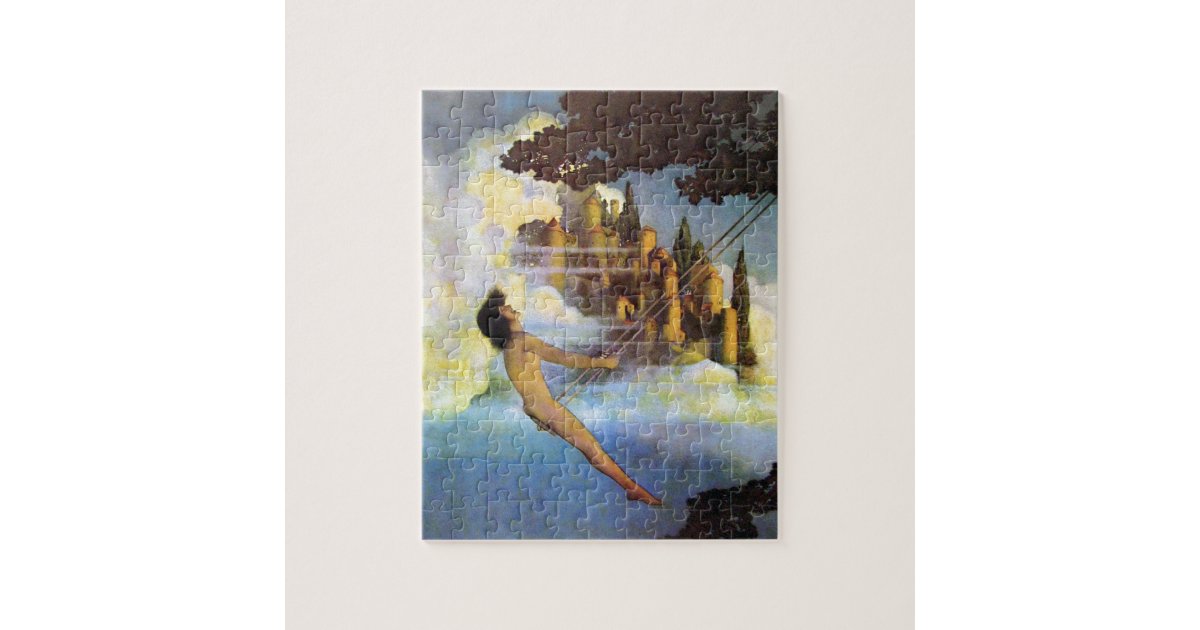 Maxfield Parrish The Dinky Bird Vintage Book Jigsaw Puzzle