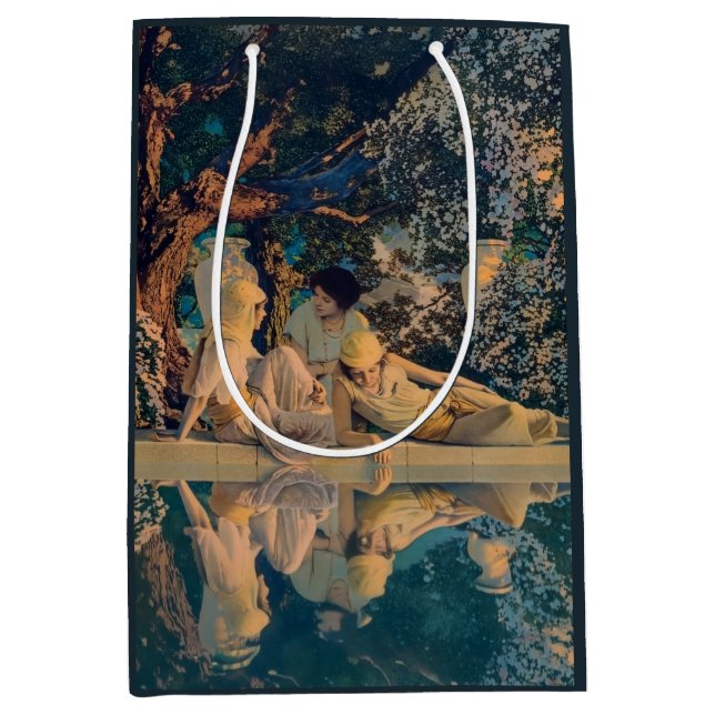Maxfield Parrish The Garden of Allah 1918 Fine Art Medium Gift Bag (Front)