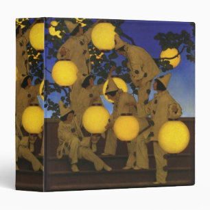 Maxfield Parrish The Lantern Bearers 1908 Vintage 3 Ring Binder