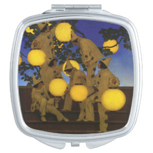 Maxfield Parrish The Lantern Bearers 1908 Vintage Compact Mirror