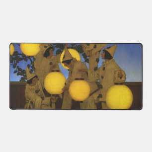 Maxfield Parrish The Lantern Bearers 1908 Vintage Desk Mat