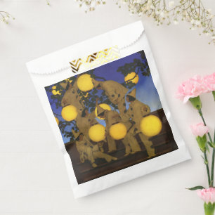 Maxfield Parrish The Lantern Bearers 1908 Vintage Favor Bag