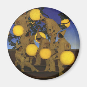 Maxfield Parrish The Lantern Bearers 1908 Vintage Magnet