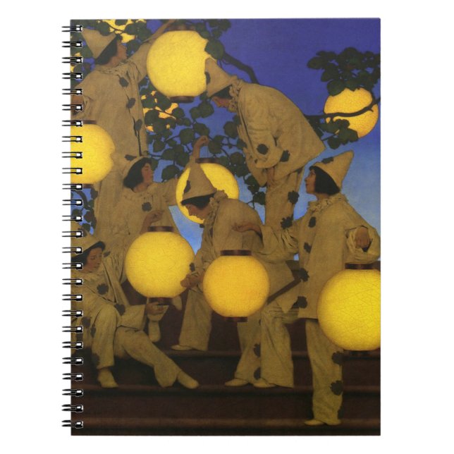 Maxfield Parrish The Lantern Bearers 1908 Vintage Notebook (Front)