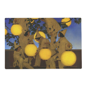 Maxfield Parrish The Lantern Bearers 1908 Vintage Placemat