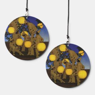 Maxfield Parrish The Lantern Bearers 1908 Vintage Wind Chime