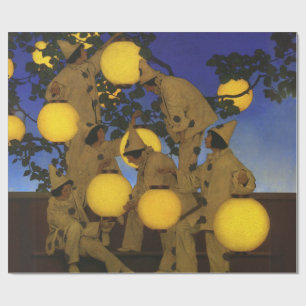 Maxfield Parrish The Lantern Bearers 1908 Vintage Wrapping Paper