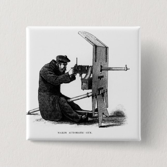 Maxim Automatic Gun Button (Front)