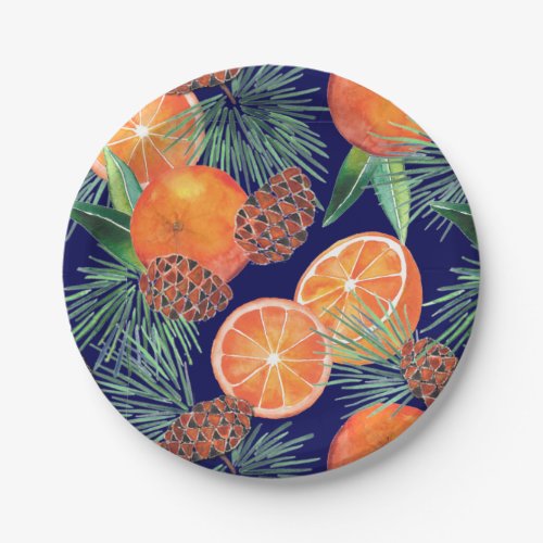 Maximal Orange Paper Plate