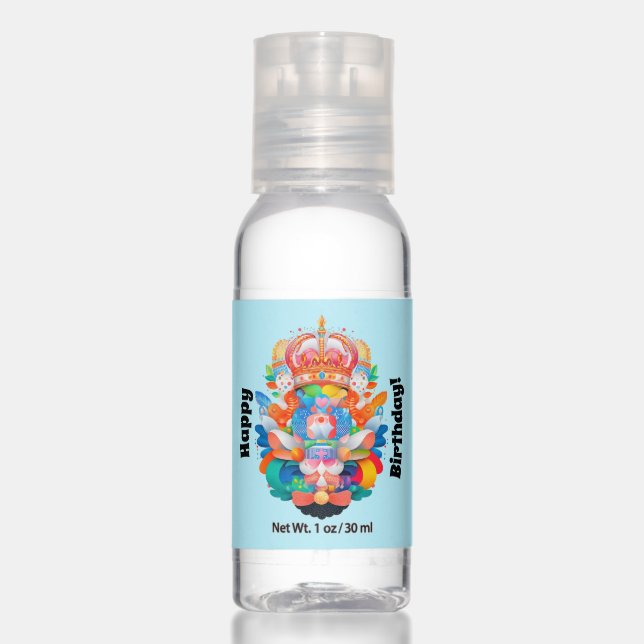 Maximalist Birthday Hand Sanitizer (Front)