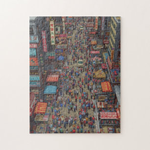 Maximalist Chaos Scene Jigsaw Puzzle