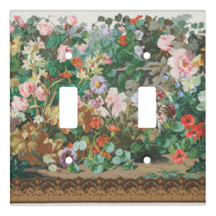Maximalist Dream Vintage Floral Light Switch Cover