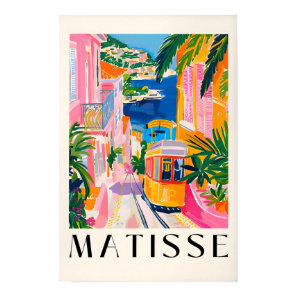 Maximalist Matisse Print, Coastal Decor, Preppy Wa Poster
