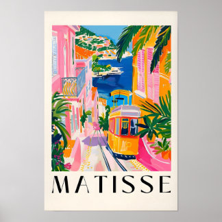 Maximalist Matisse Print, Coastal Decor, Preppy Wa Poster