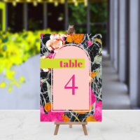 Maximalist Modern Marbled Floral Wedding