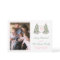 Maximalist Pink Green Monogram Christmas Photo
