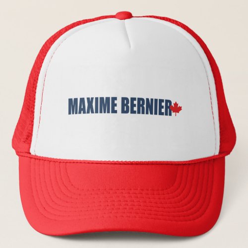 Maxime Bernier 2019 BernierNation MCGA PPC Trucker Hat