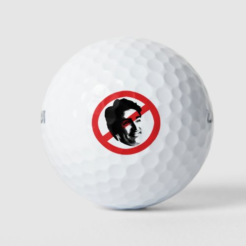 Maxime Bernier 2019 BernierNation MCGA Trudeau Golf Balls