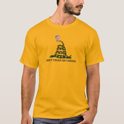 Maxime Bernier Gadsden Flag Parody PPC T_Shirt