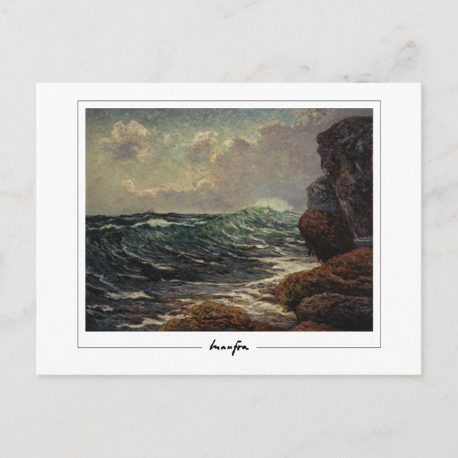 Maxime Maufra #9 - Fine Art Postcard (Front)