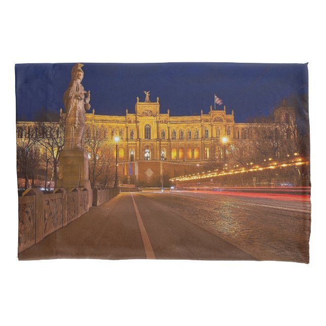 Maximilianeum Munich Pillow Case (Front)