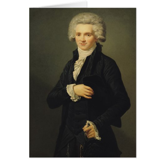 Maximilien de Robespierre  1791 Cards (Front)