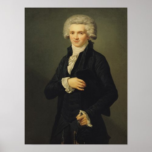 Maximilien de Robespierre 1791 Poster
