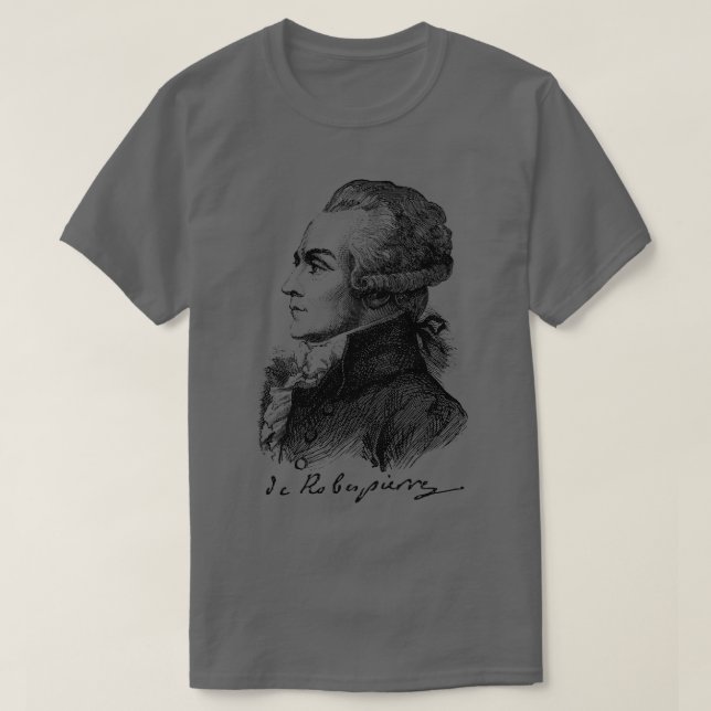 Maximilien de Robespierre  French Revolution Jacob T-Shirt (Design Front)