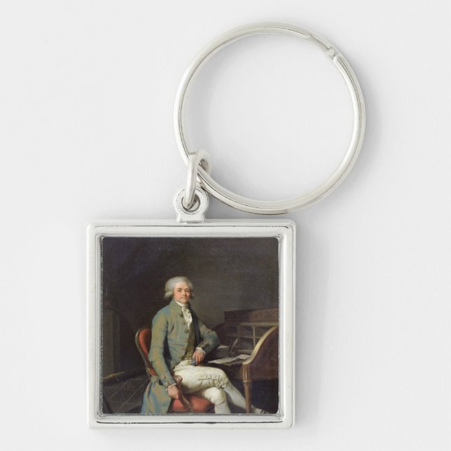 Maximilien de Robespierre Keychain (Front)