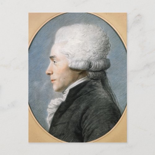 Maximilien de Robespierre Postcard