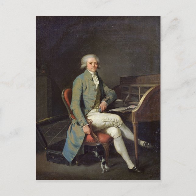 Maximilien de Robespierre Postcard (Front)