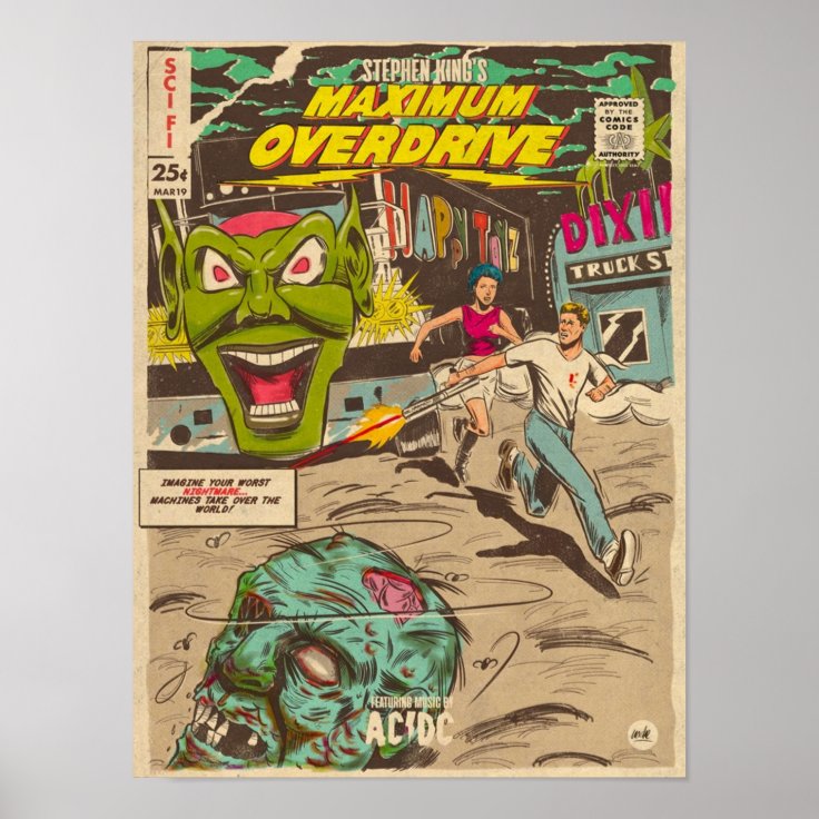 Maximum Overdrive Poster Zazzle