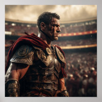 Maximus Gladiator Poster - Inspiring Roman General
