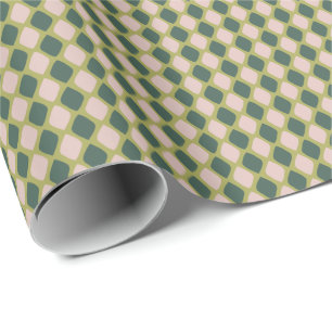 Maxine Diamonds Muted Summer Wrapping Paper