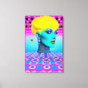 Maxine Headroom Canvas Print