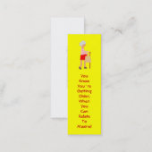 Maxine Like Bookmark Mini Business Card (Front/Back)