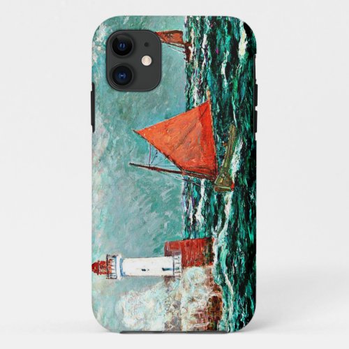 Maxine Maufra art Back to Fishing Boats iPhone 11 Case