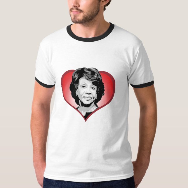 Maxine Waters Heart - T-Shirt (Front)