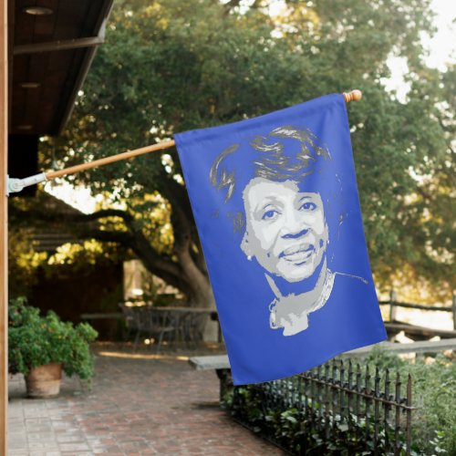 Maxine Waters House Flag