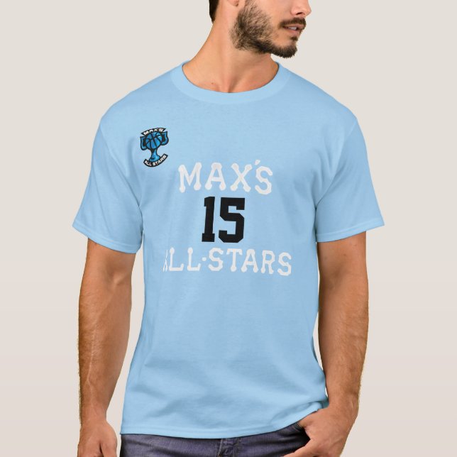 Max's All Stars TBT15 Road Jersey T-Shirt (Front)