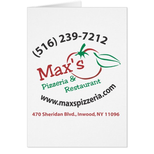 Max's Card