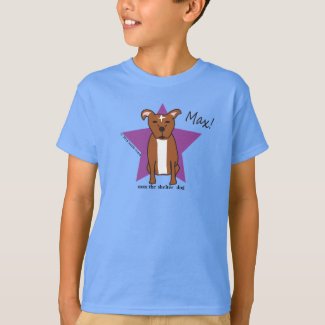 Max's My Boy Kids' Basic Hanes Tagless Tee