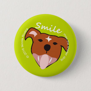 Max's Smile 2 1/4" Button