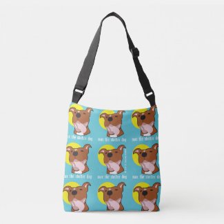 Max's Tongue Out All Over Sunshine Crossbody Bag
