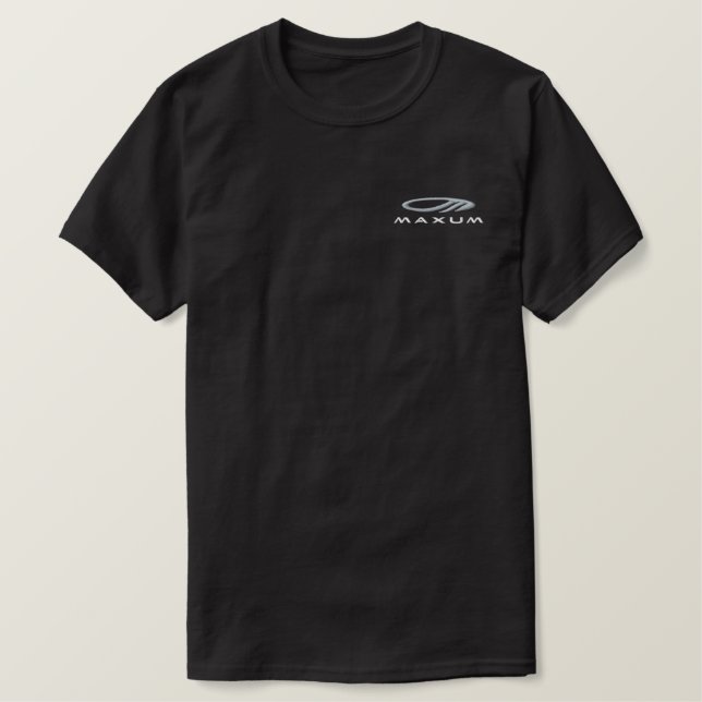 Maxum Boats Embroidered logo T-shirt (Design Front)