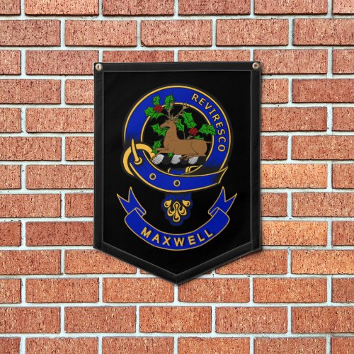 Maxwell Clan Badge Banner   Pennant