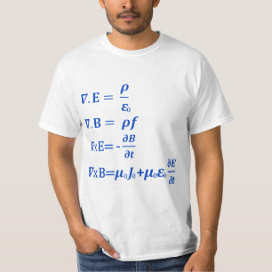 Maxwell Equation T-Shirt