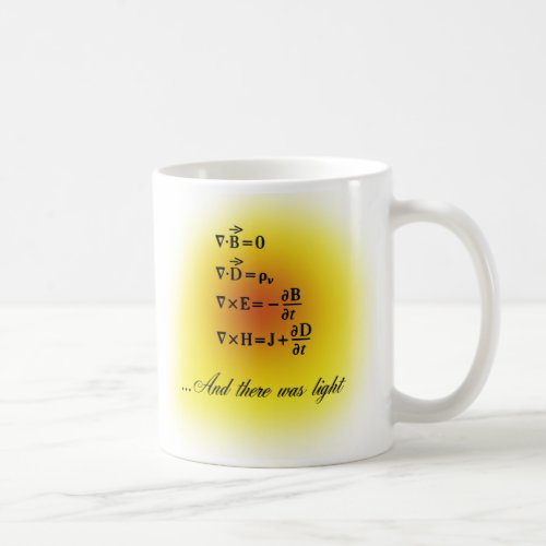 Maxwell Equations Coffee Mug