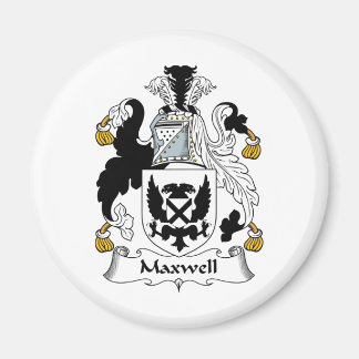 Maxwell Family Crest Magnet