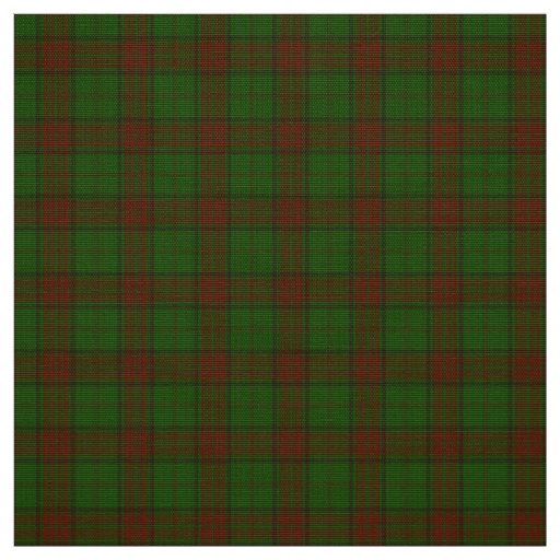 Maxwell Hunting Tartan Fabric | Zazzle